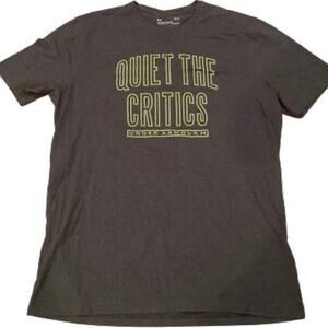 Under Armour Men’s MD Quiet The Critics Graphic T-shirt